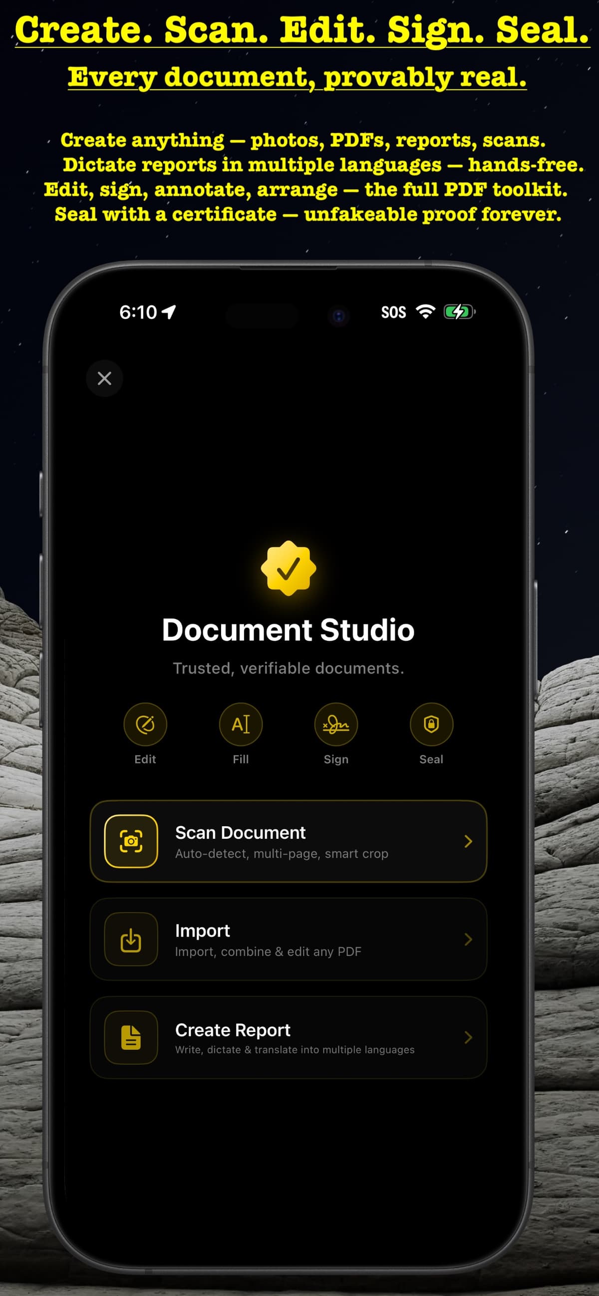 Document Studio — Edit, Fill, Sign, Seal